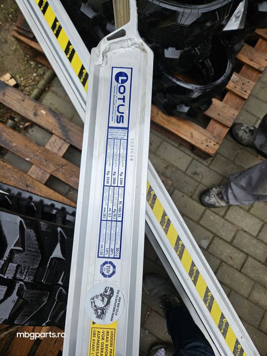 Rampe de aluminiu utilaje TUV