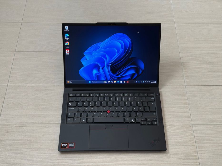 Нов 14’FHD+IPS/Ryzen 3 210W/Lenovo Thinkpad E14 Gen 7 16GB DDR5 5600Mhz 256GB SSD Nvme  Гаранция