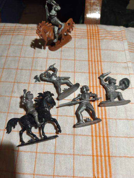 Figurine Cavaler, cowboy plastic West Germany