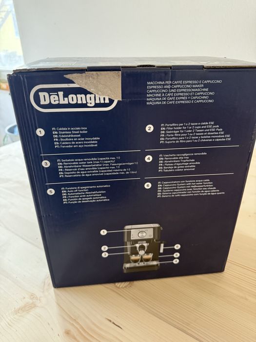 Cafetiera / aparat pentru cafea delonghi stilosa ex260bk