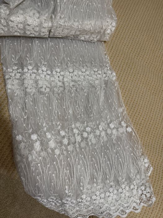 Готовая тюль, ширина 5м