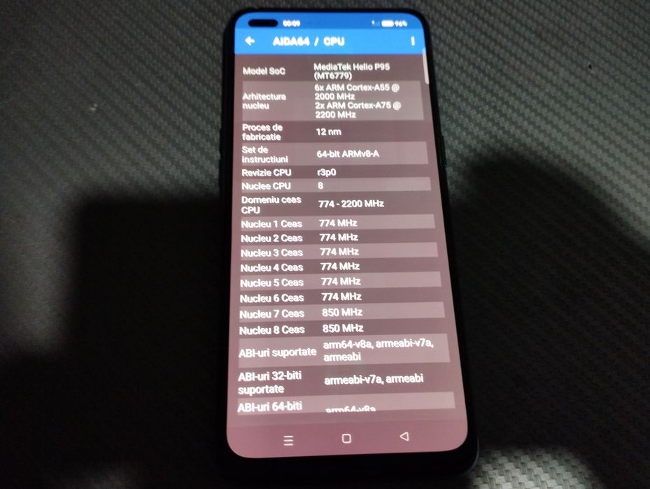 Telefon Oppo Reno 4 Lite 8Gb+3GB Ram 128 Gb memorie.
