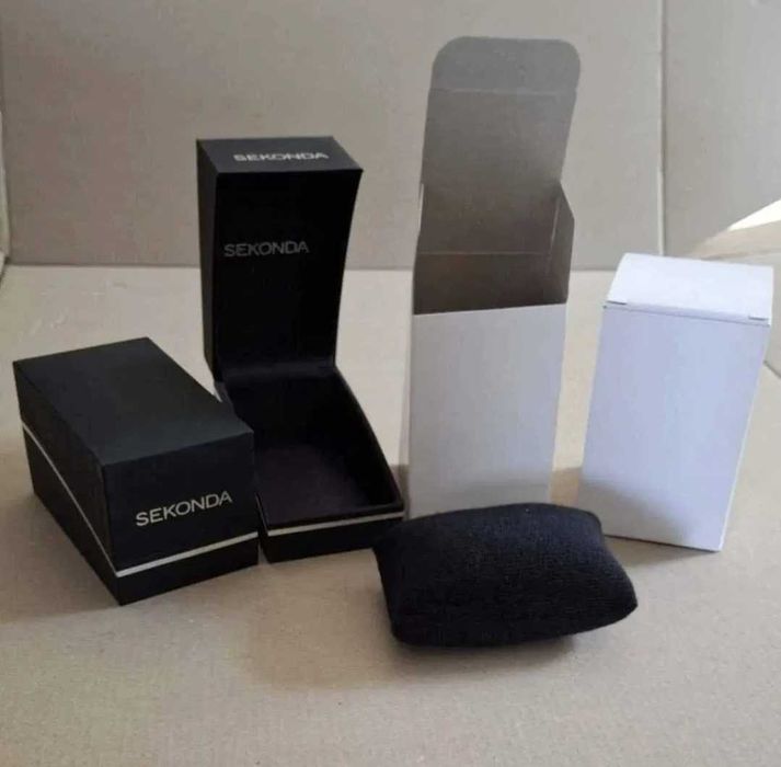 50 buc Cutiute negre pentru accesorii mici, ceasuri, bijuterii