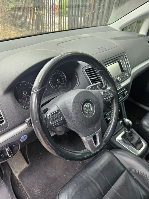 Vw sharan 2.0tsi dsg с кожа на части фолсваген шаран