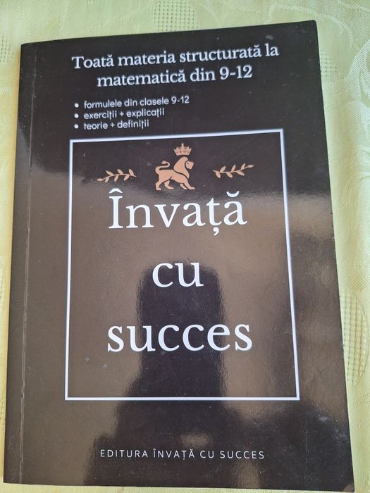 Vând carte română bacalaureat învață cu succes