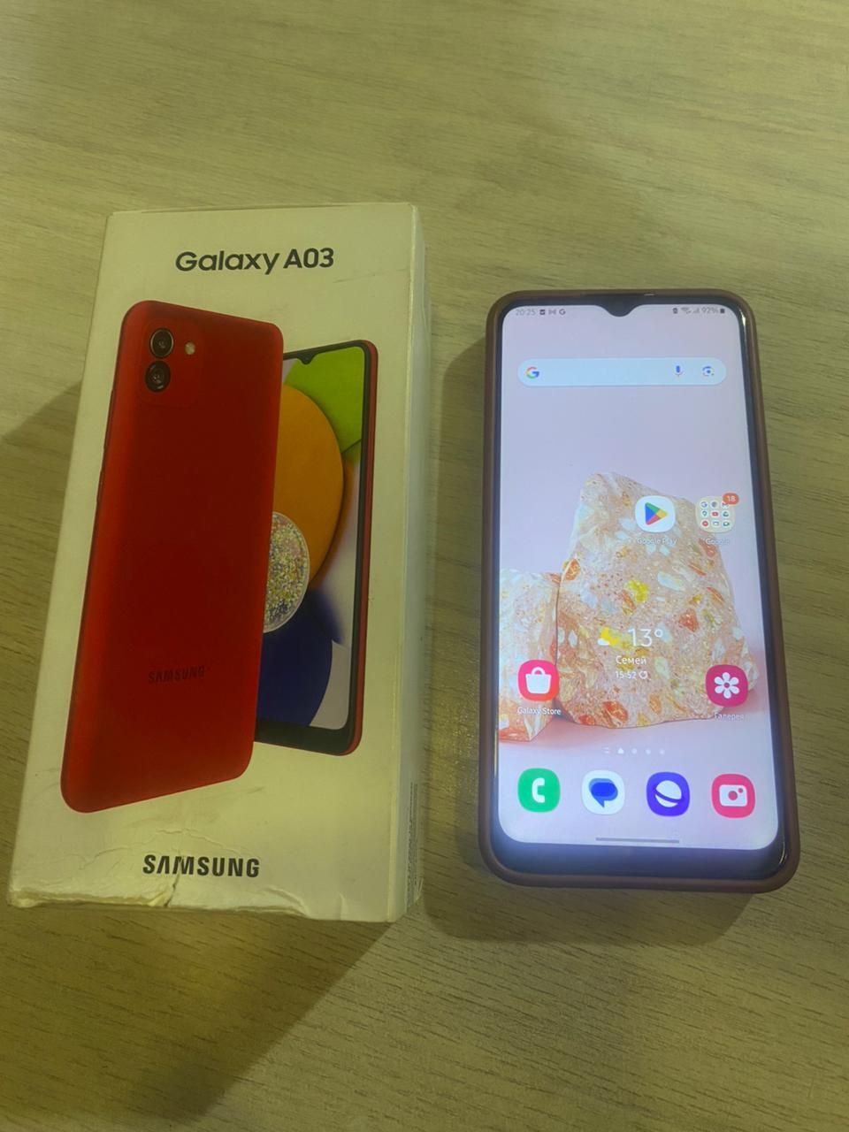 Телефон samsung galaxy a 03 3/32 Гб: 20 000 тг. - Мобильные телефоны /  смартфоны Семей на Olx