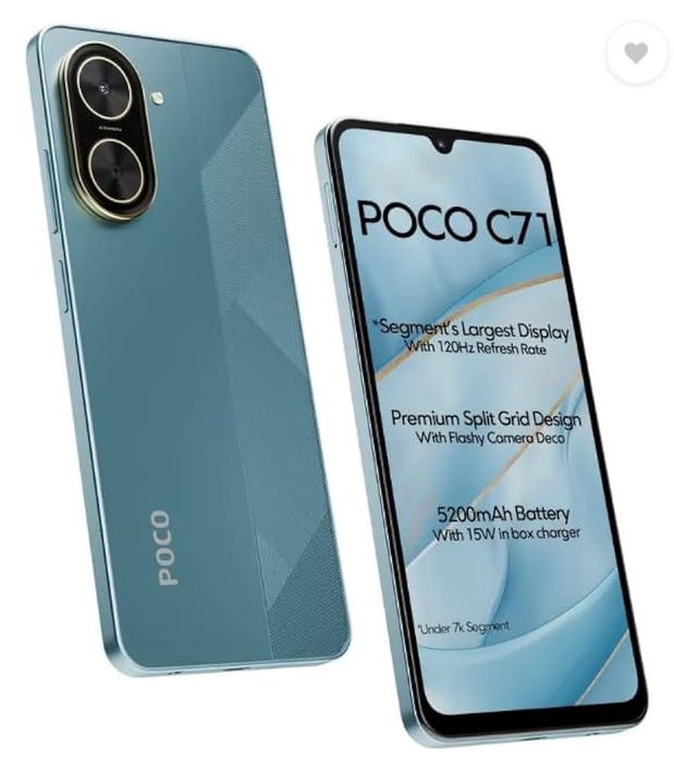 Новый Poco C71! Бесплатная Доставка!