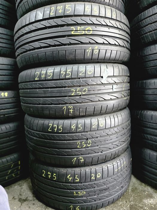 4x 275/45/20 VARA BRIDGESTONE Stare excelentă