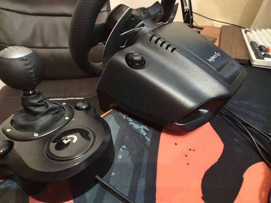 Руль Logitech G29 + педали + Shifter (КПП)