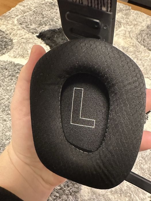 Casti gaming wireless Logitech G733, ultrausoare, Lightsync RGB, Negru