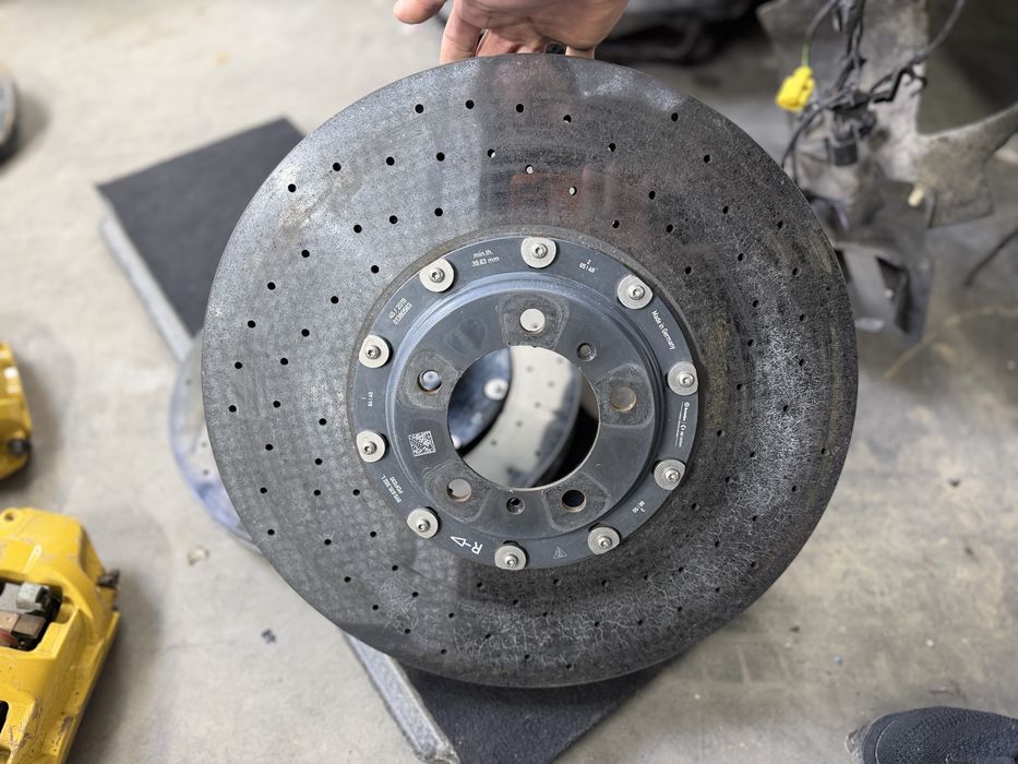 Sistem franare ceramic Porsche turbo complet