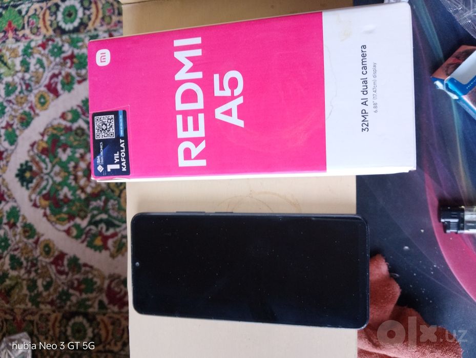 Redmi a5 б/у работает отлично
