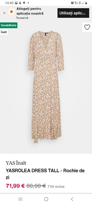 Rochite/ rochiță midi Y.A.S si nobody's child, noi