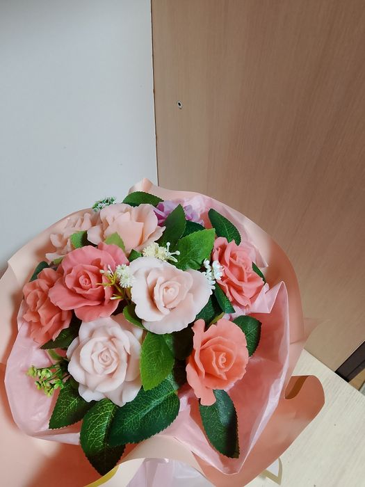 Букеты ручной работы из мыло