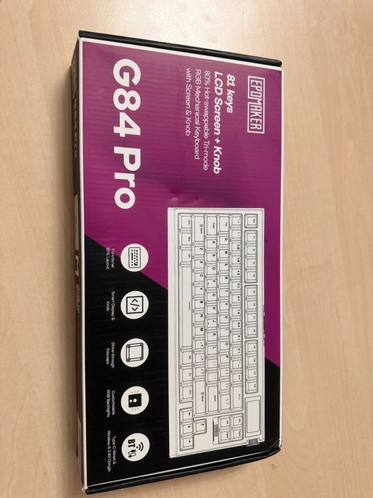 EPOMAKER G84 PRO с русскими символами
