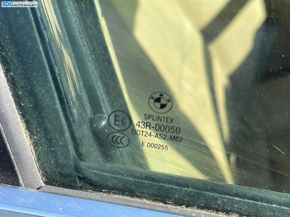 Geam Sticla de pe Usa Portiera Dreapta Fata BMW Seria 5 E60 E61 LCI 2003 - 2010 [1720]