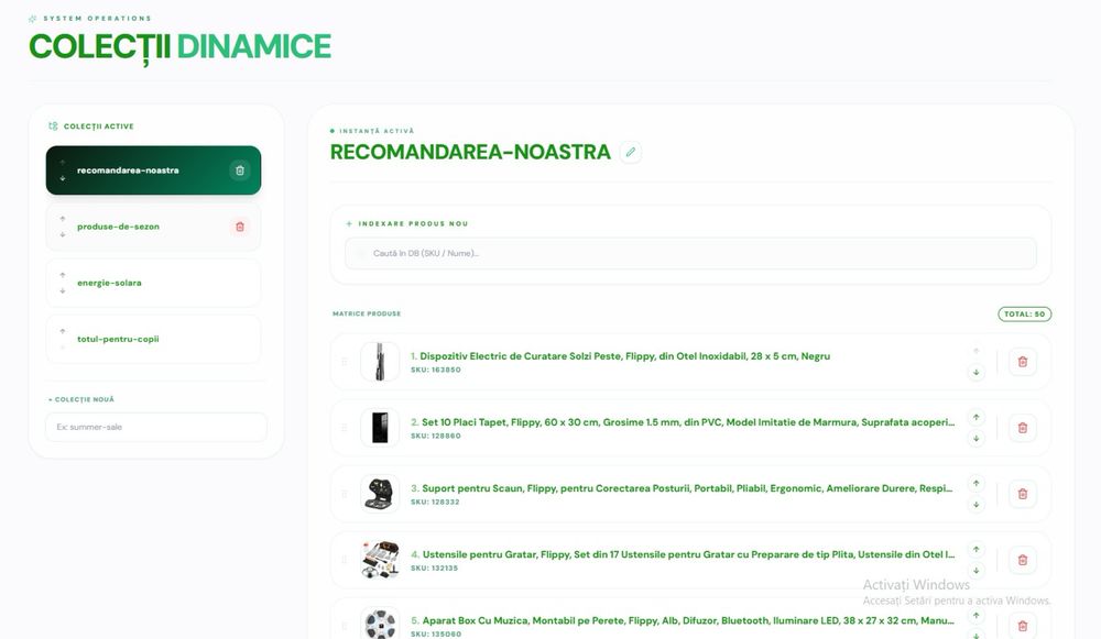 Se vinde magazin online complet funcțional – Evem.ro | 33.981 produse | Business la cheie