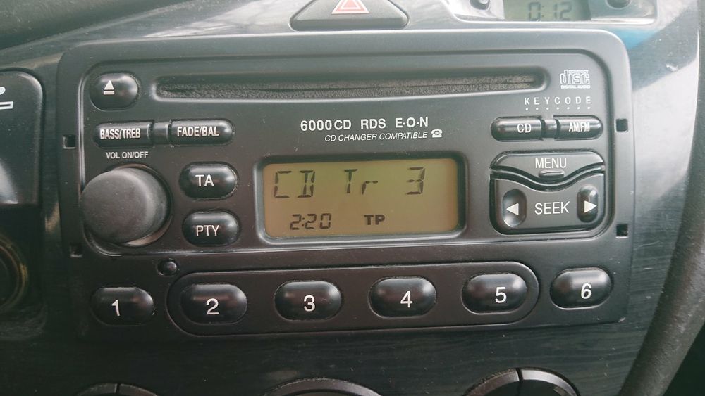CD  6000 ford RDS за форд фокус,мондео,фиеста,маверик,галакси,транзит