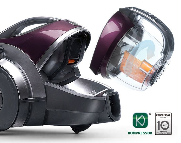 Пылесос LG Compressor Turbo Cyclone System Model: VC83109UAHQ Original