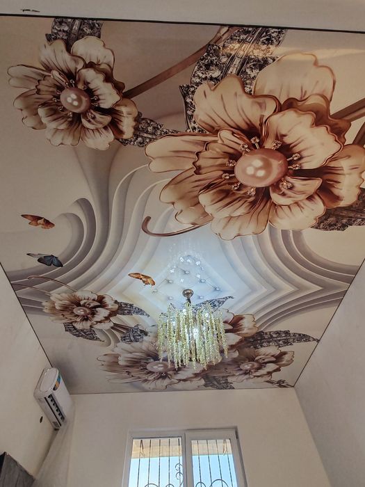 Натяжные потолки