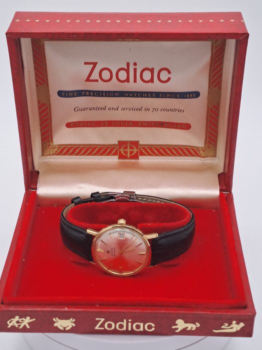 ZODIAC  automatic aur masiv 18 kt