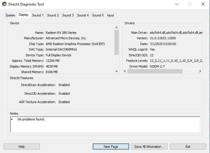 Vand PC - AMD Ryzen 5 3600 + Radeon RX 580 + 16GB DDR4