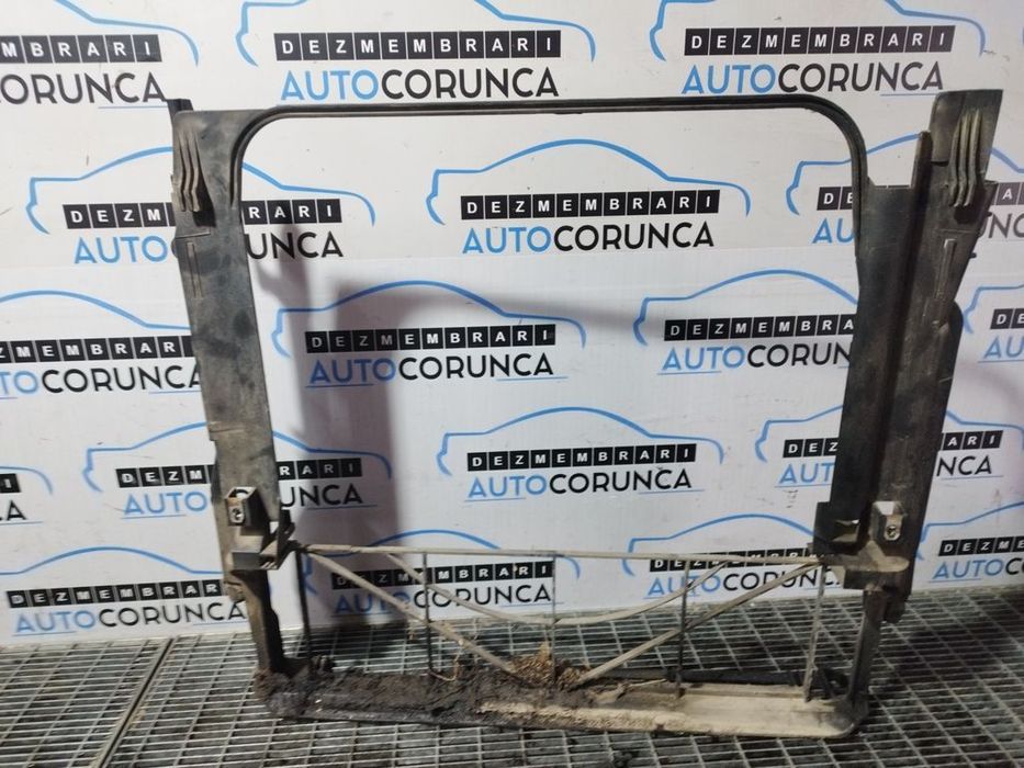 Deflector aer radiator BMW X5 E53 2000 - 2003 NEGRU (1115)