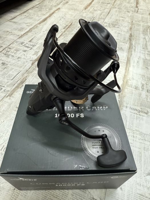 Set 4 Mulinete Eastshark COMMANDER CARP 10000 7+1RULMENTI NEW 2025