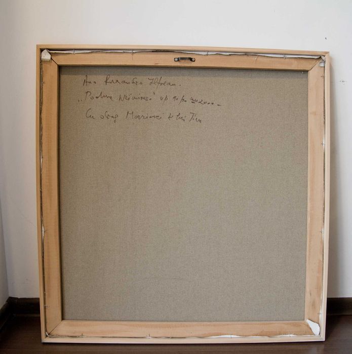 Tablou de colectie, Ana Ruxandra Ilfoveanu, Padure, pictura pe panza