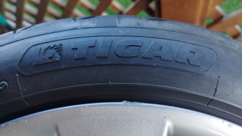 Jante aluminiu 5 x 108 anvelope vara Tigar