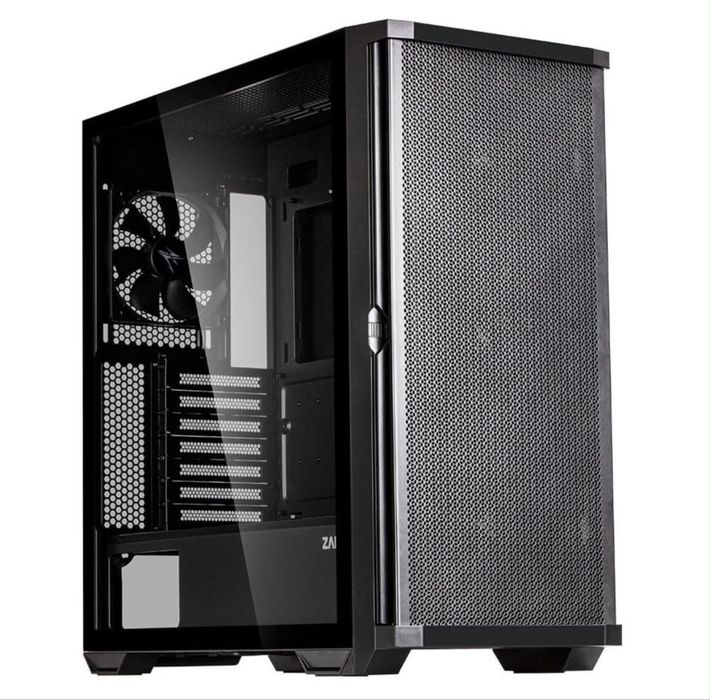 Кутия Zalman Z10 Mesh Mid-Tower, Tempered Glass, Черна