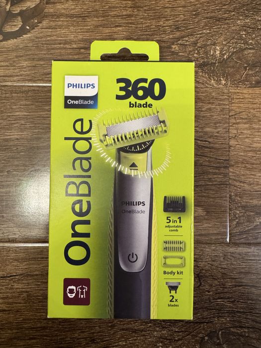 Aparat de barbierit Philips OneBlade 360 nou sigilat original+2 capete