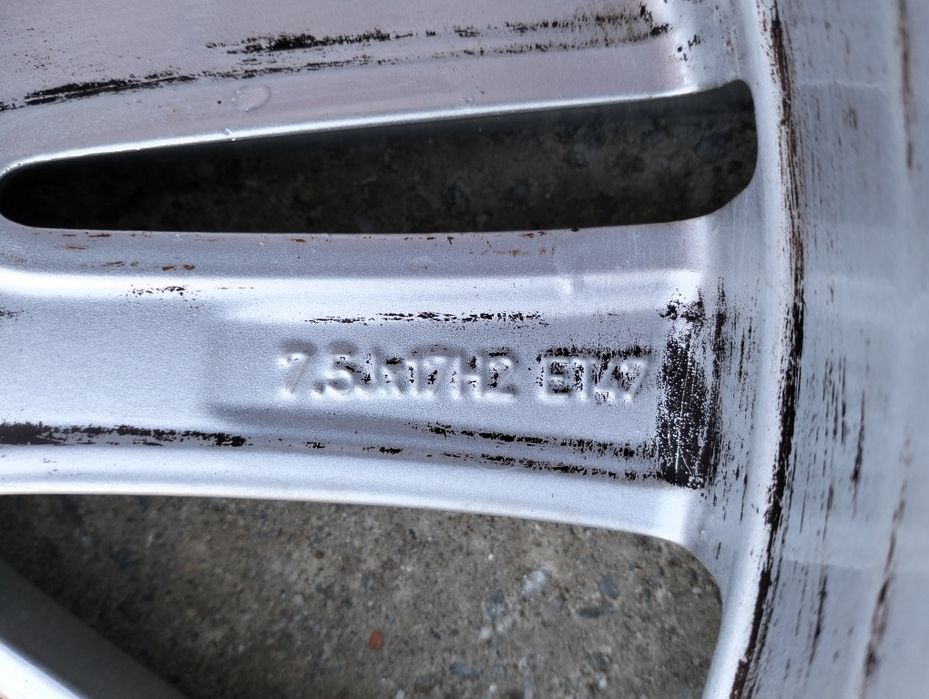 Jante aluminiu originale Mercedes 5x112,R 17