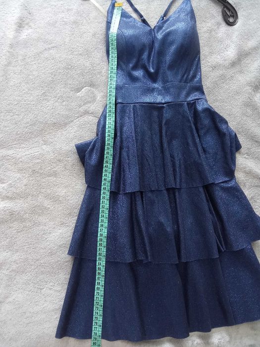 Официална рокля в синьо