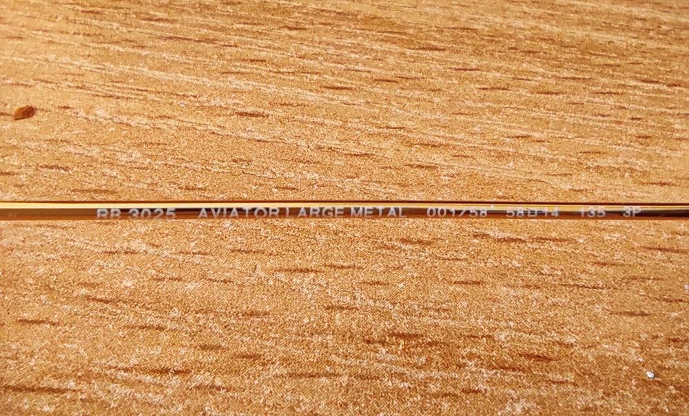 Слънчеви очила Rey-Ban Aviator P - в отлично състояние