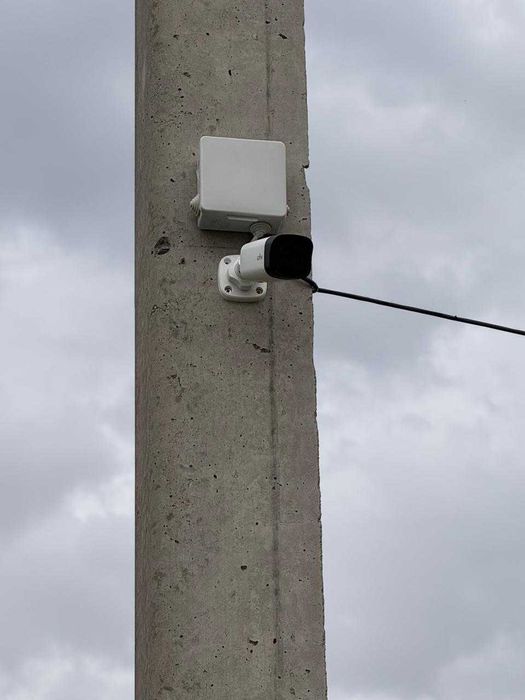 Установка камер видеонаблюдения