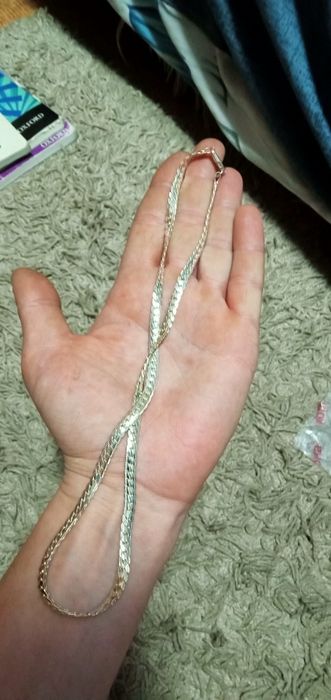 Цепочка серебро 21 грам.