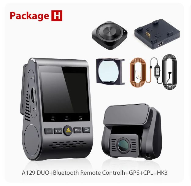 Видеорегистратор Viofo A129 Duo GPS