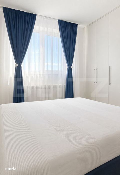 Apartament modern cu 2 camere, 51 mp, semidecomandat, zona Obcini