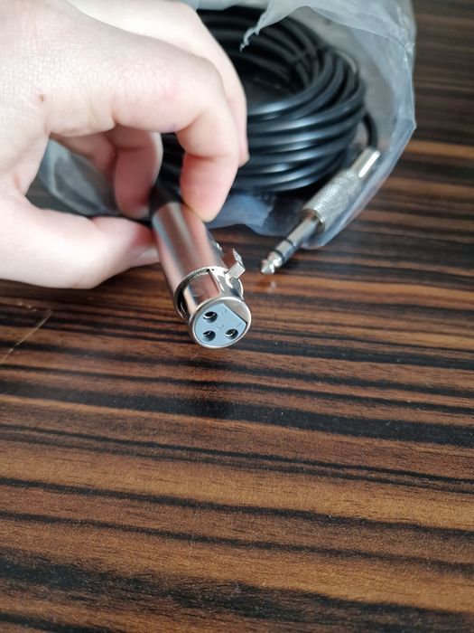 PremiumCord Jack 6.3mm-XLR M/F 6 m Cablu de microfon