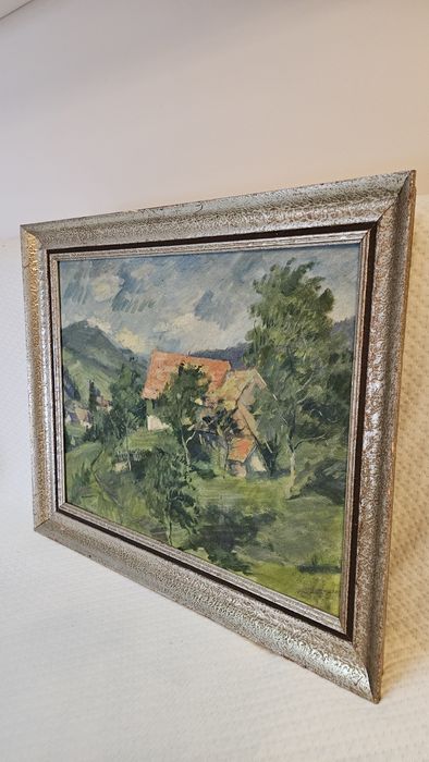 Pictura în ulei semnat