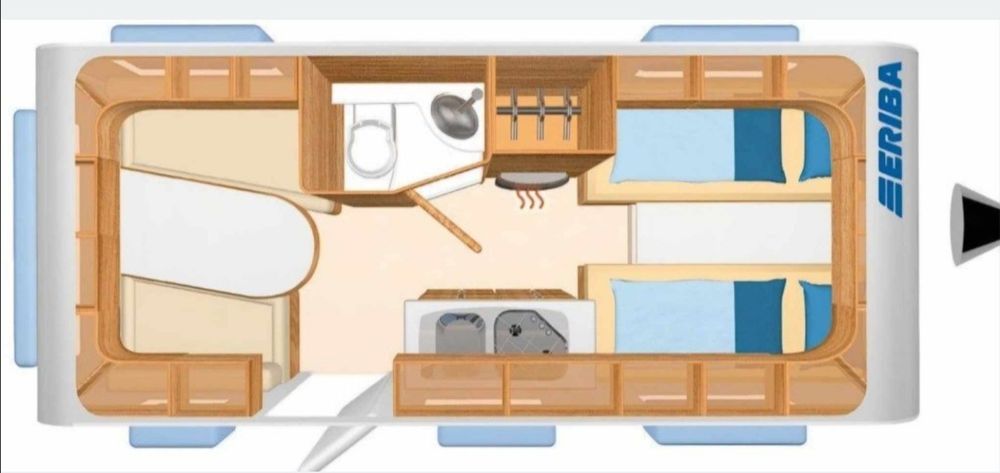 HYMER ERIBA LIVING 471, fabricatie 2017, inmatriculata, impecabila !