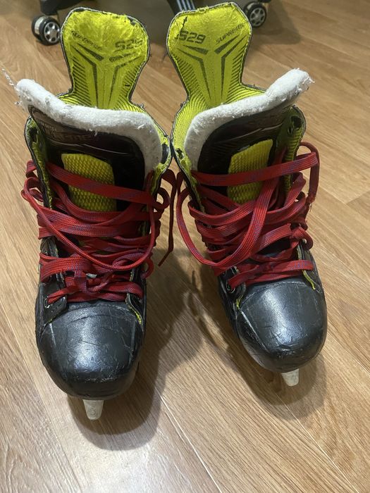 Продам коньки bauer s29, баул fischer