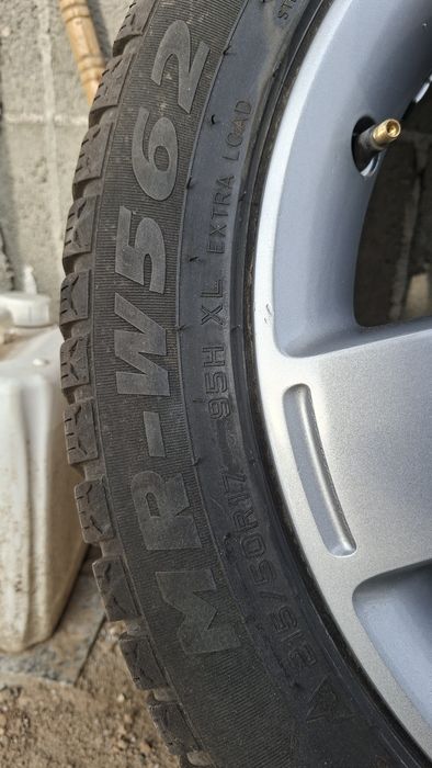 Джанти със зимни гуми