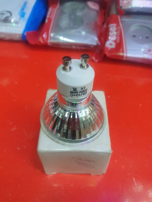 Лампочка  Статорни  Модель GU10 220w 50 Вт