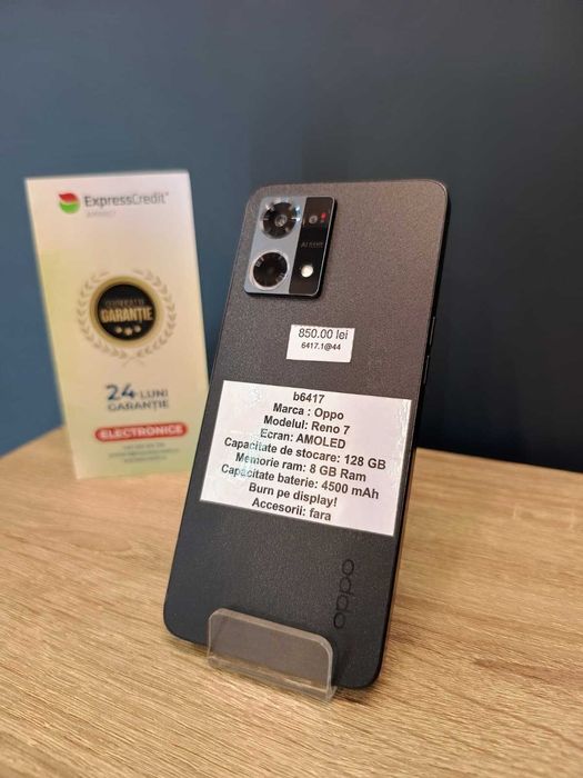 (AG51) Oppo Reno 7 b6417 - Garantie 2 ani!