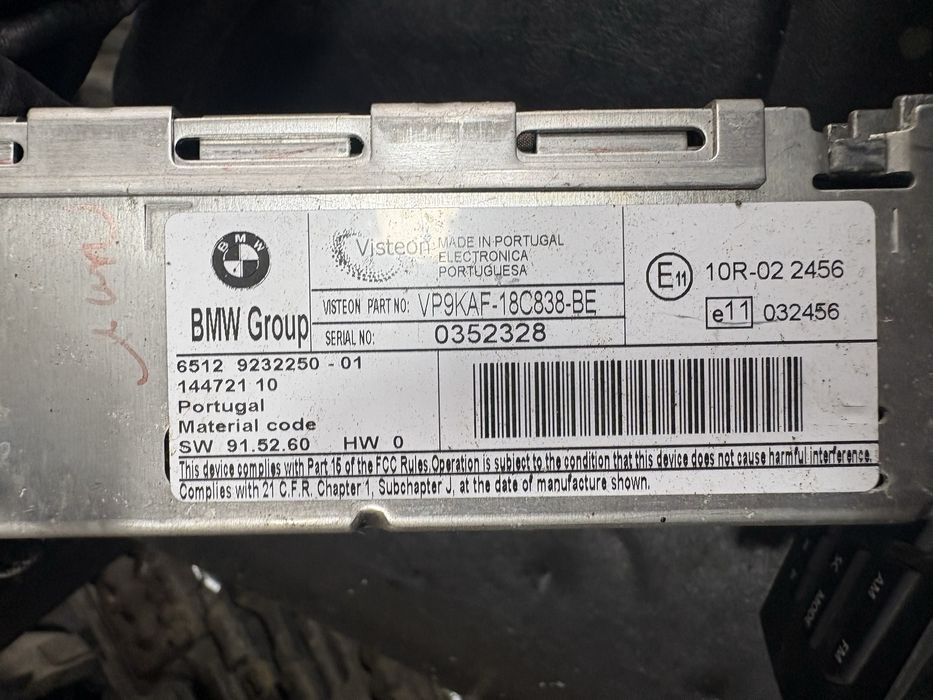 Bmw e87 e90 Сд Радио