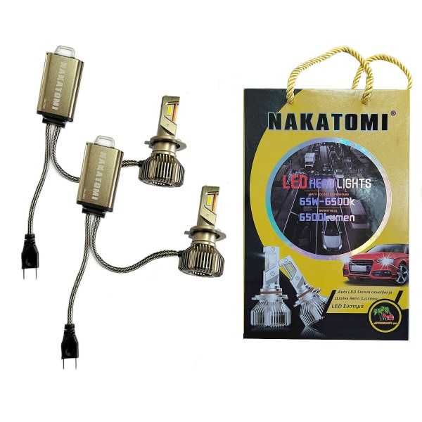 LED системи NAKATOMI M5-H1,H4,H7,H11,HB3/HB4/HIR2-12-24V/65W-Canbus