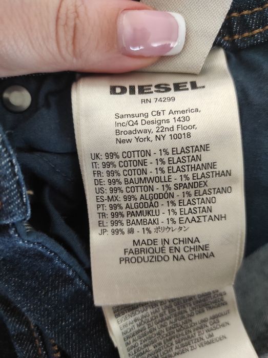 Blugi jeans băieți Diesel mărimea 10 ani 146