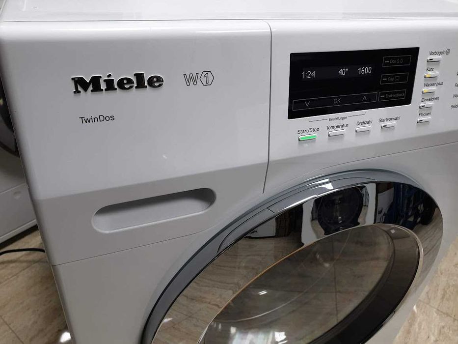 Miele W1 TwinDos Пералня Миеле 12м Гаранция